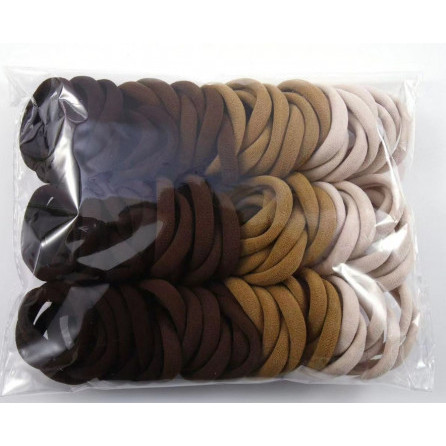 Резинки коричневые 4,5 см, 100 шт